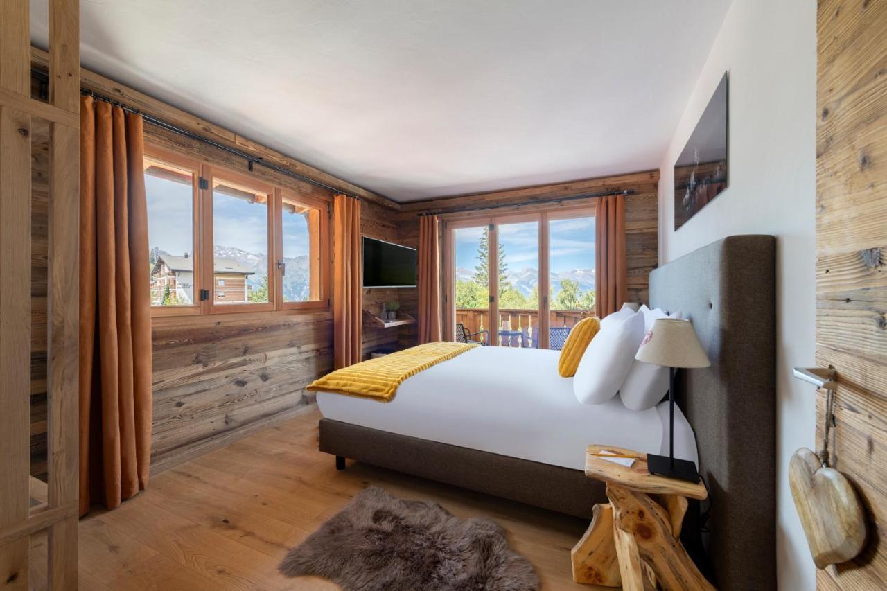Papill'On - Boutique Hotel La Tzoumaz Eksteriør billede