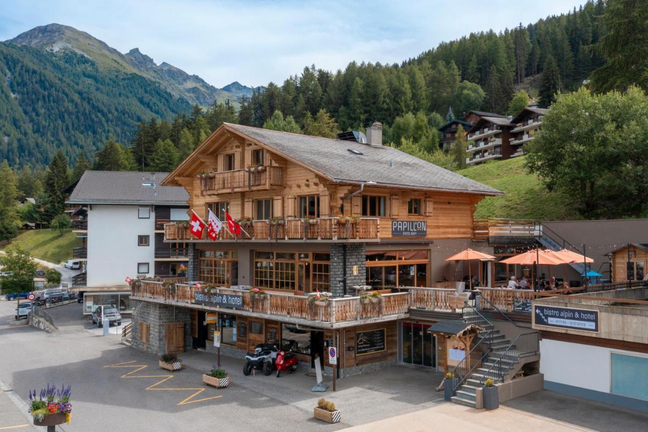 Papill'On - Boutique Hotel La Tzoumaz Eksteriør billede