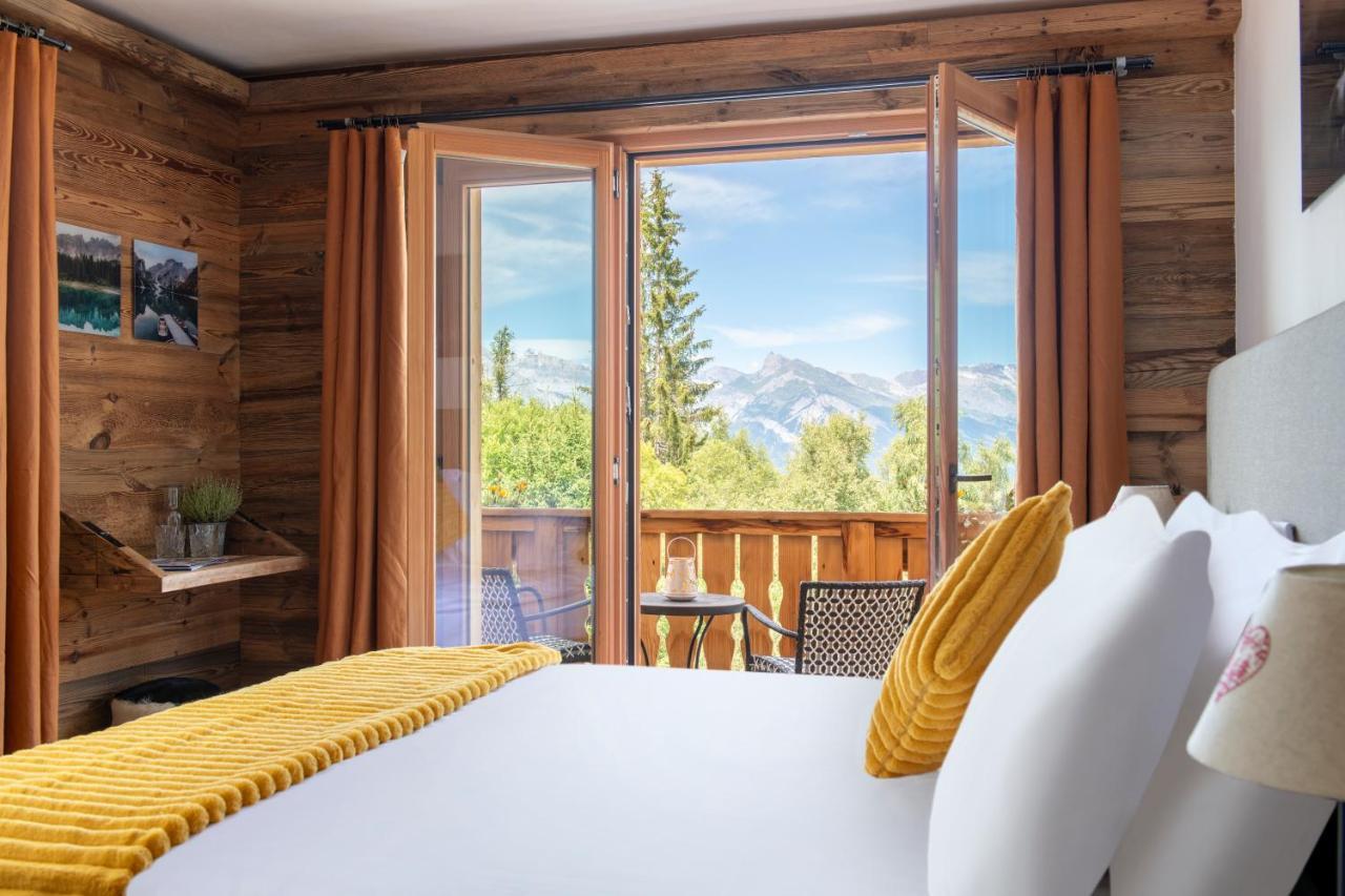 Papill'On - Boutique Hotel La Tzoumaz Eksteriør billede